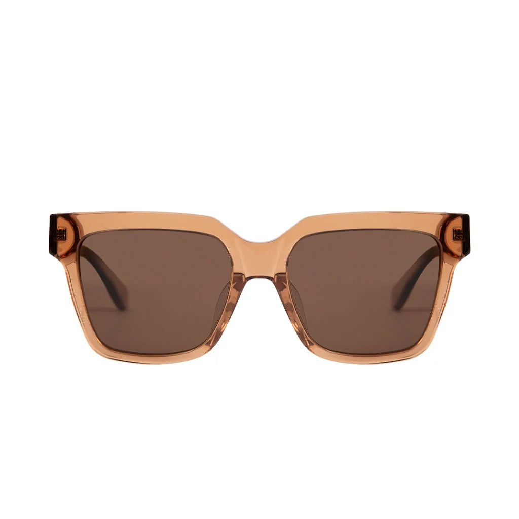 Hana Sunglasses Spiced Tea with Polarized Tan Lenses