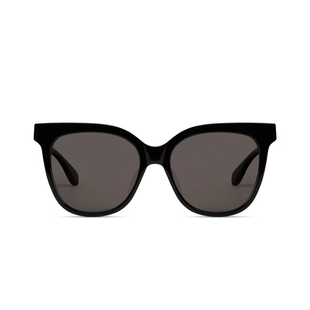 Mahina Sunglasses Black Lava with Polarized Gray Lenses