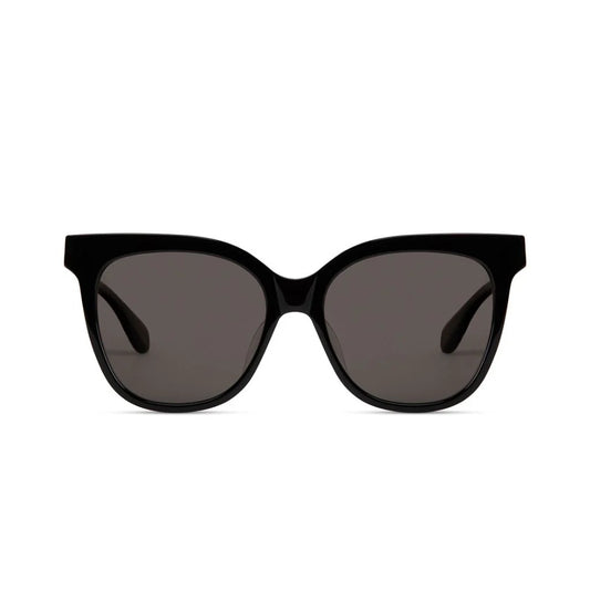 Mahina Sunglasses Black Lava with Polarized Gray Lenses