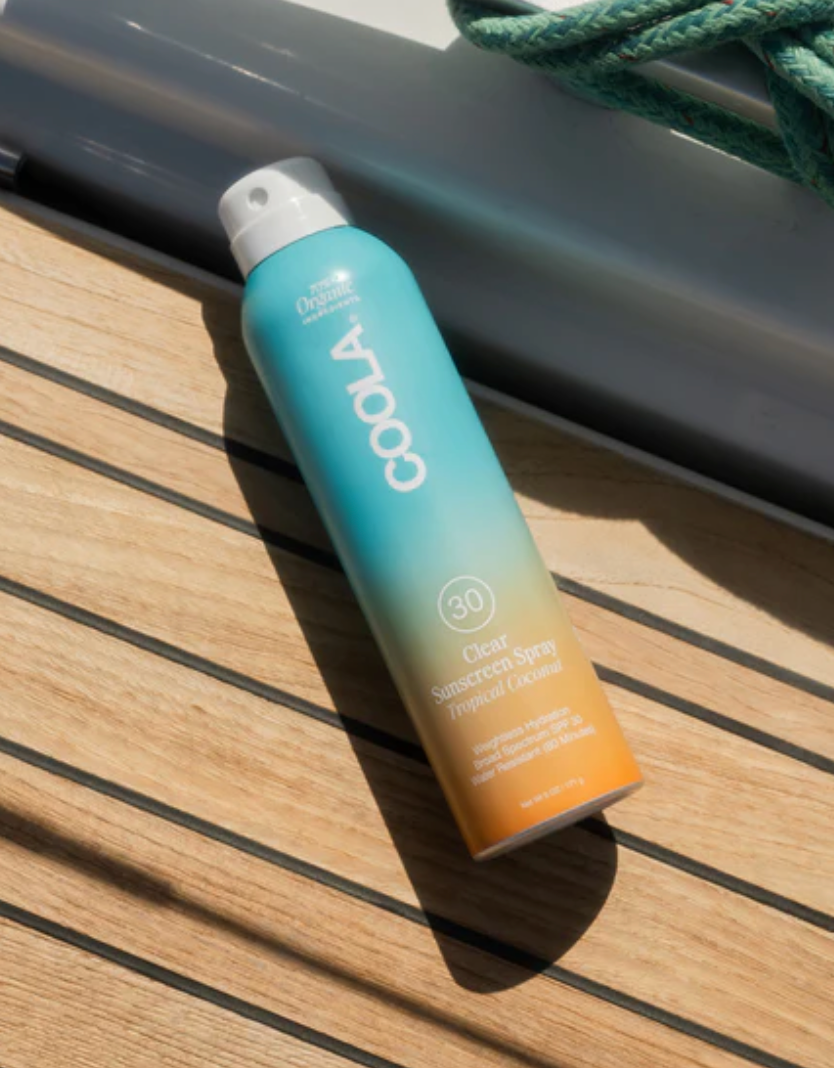 Clear Sunscreen Spray SPF 30 • Organic • Spray 2oz