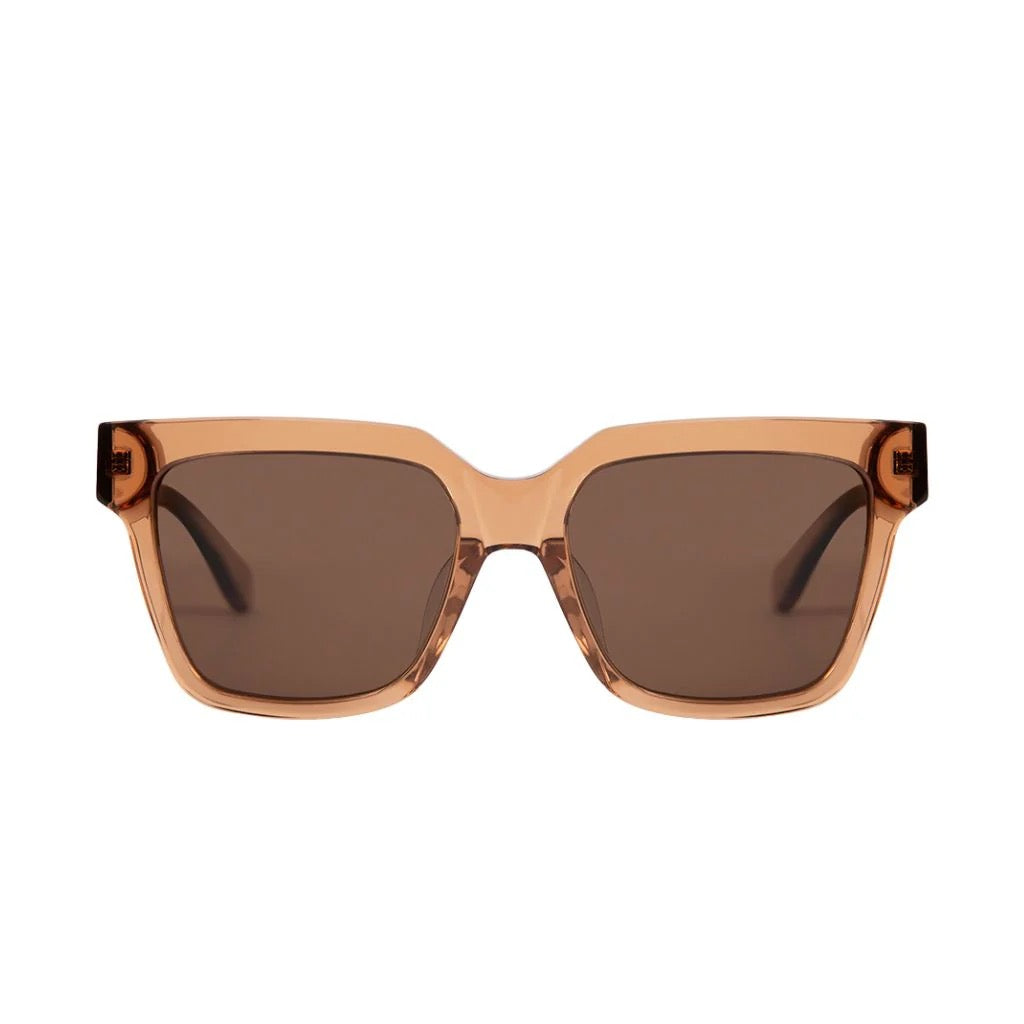 Hana Sunglasses Spiced Tea with Polarized Tan Lenses