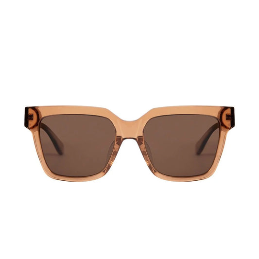 Hana Sunglasses Spiced Tea with Polarized Tan Lenses