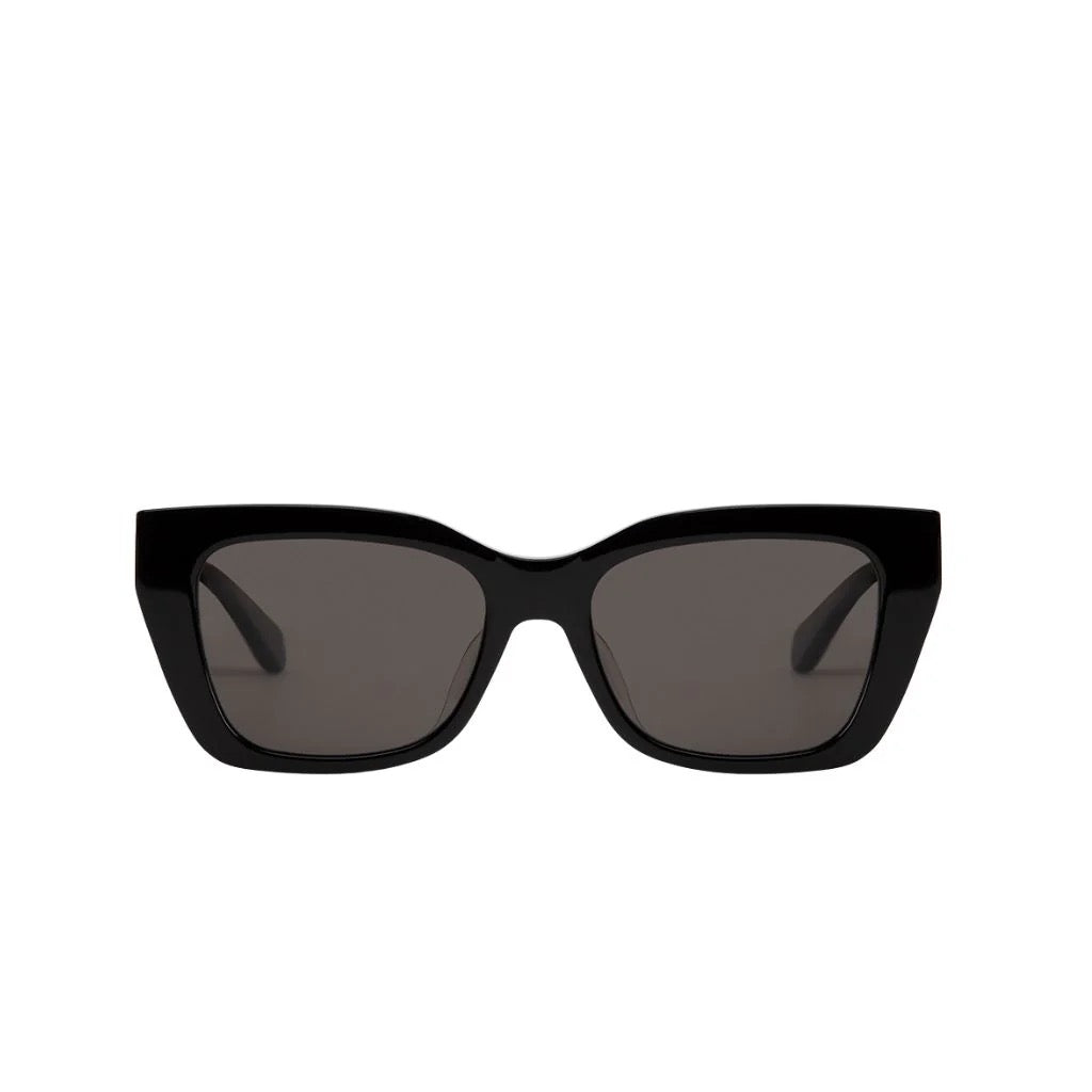 Kai Sunglasses Black Lava with Polarized Gray Lenses