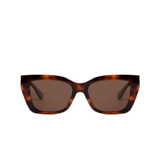 Kai Sunglasses Cappuccino with Polarized Tan Lenses