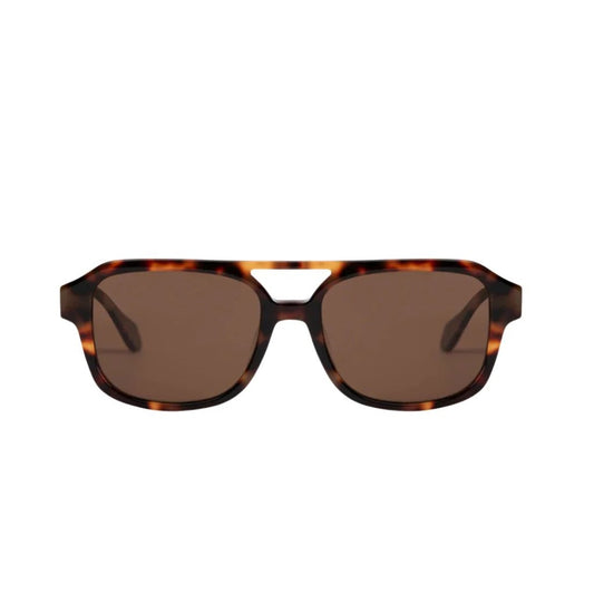 Hanalei Sunglasses Sienna Tortoise with Polarized Tan Lenses