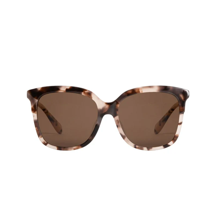 Keana Sunglasses Cherry Blossom Tortoise with Polarized Tan Lenses