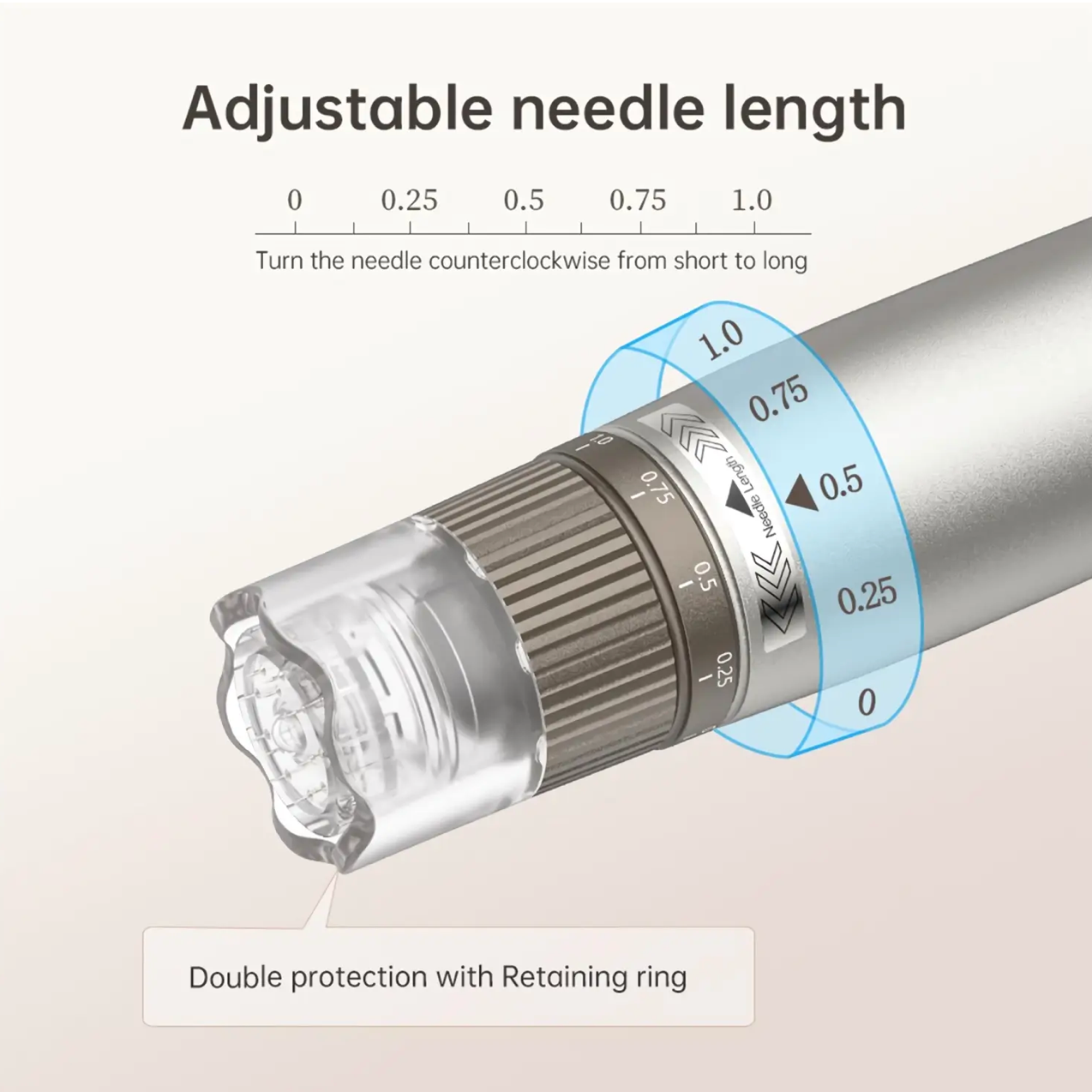 Hydra H3 Microneedling Pen - Professional At-Home Skincare