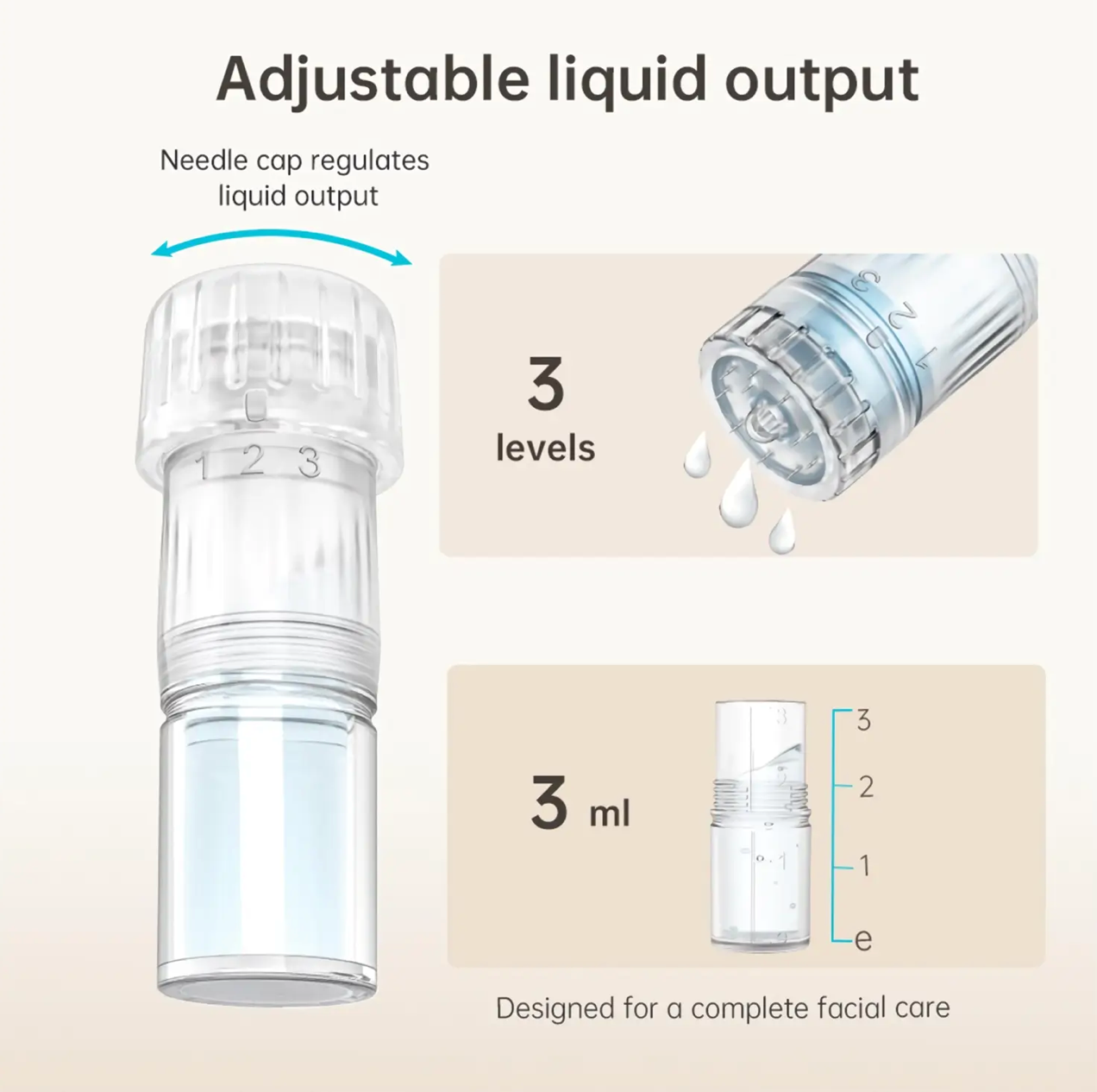 Hydra H3 Microneedling Pen - Professional At-Home Skincare