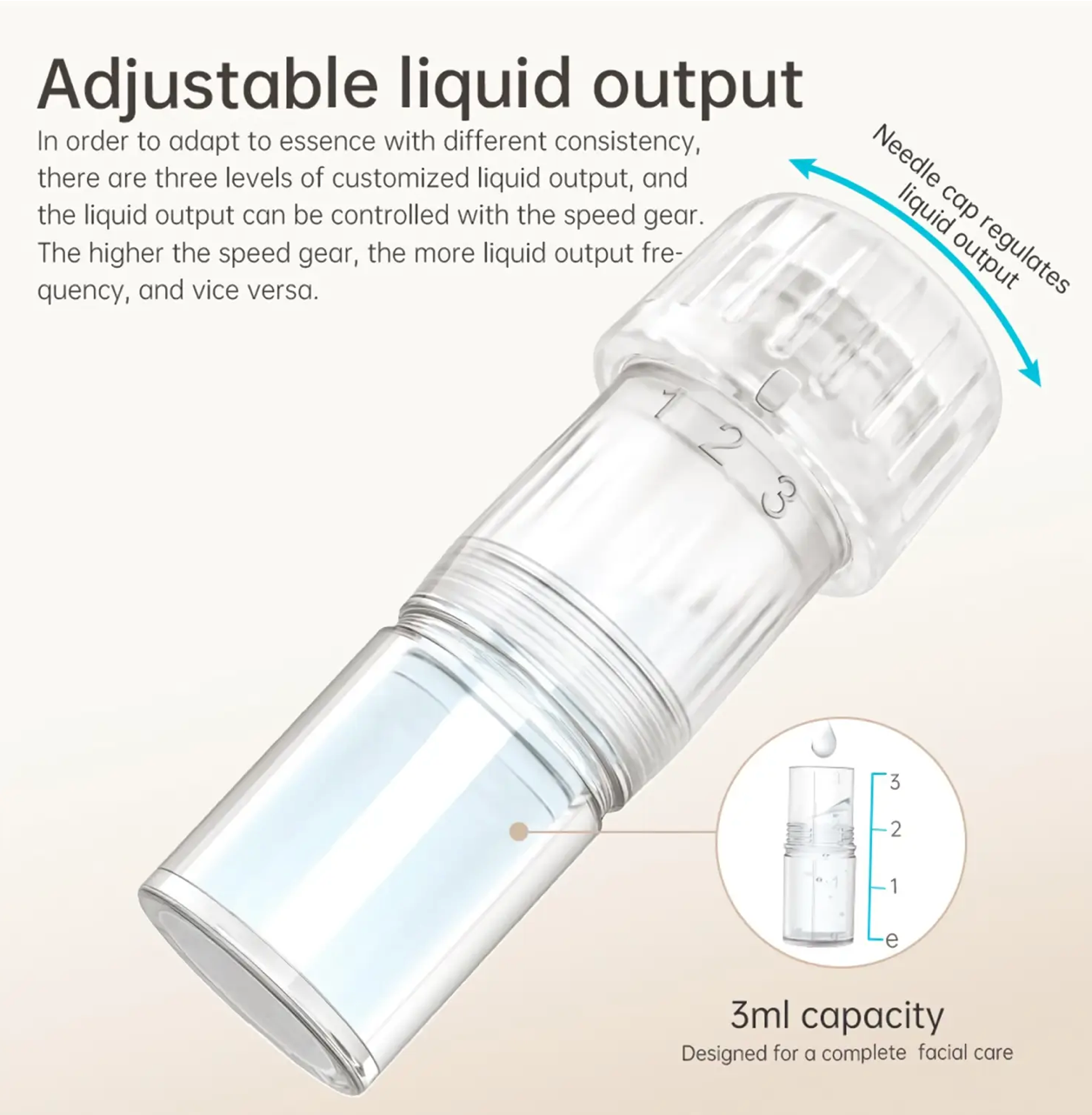 Hydra H3 Microneedling Pen - Professional At-Home Skincare