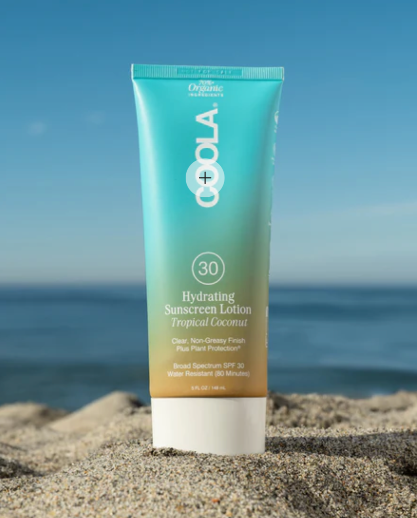 Hydrating Sunscreen Lotion SPF 30 • Organic • Lotion