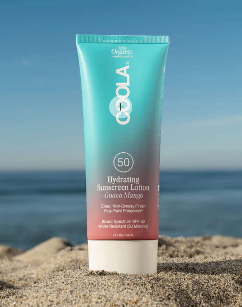 Hydrating Sunscreen Lotion SPF 50 • Organic • Lotion