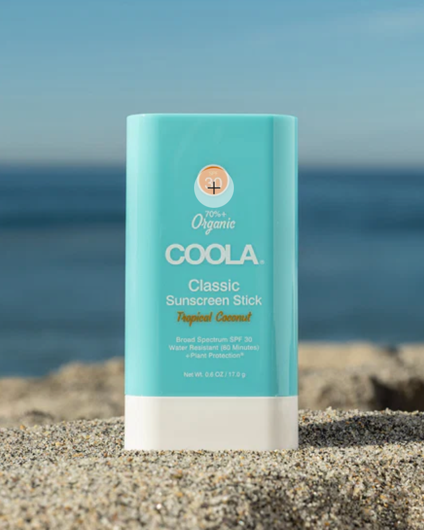 Clear Sunscreen Stick SPF 30 • Organic • Stick