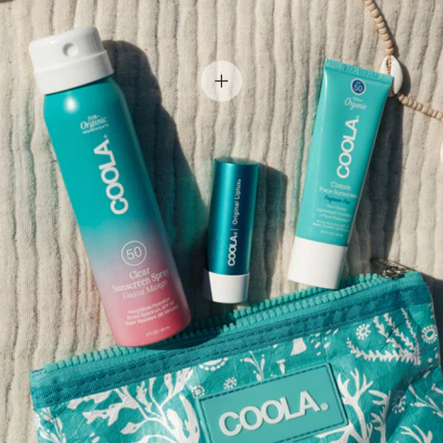 3 Piece Classic Suncare Travel Set SPF 50 + SPF 30 • Organic • Kit